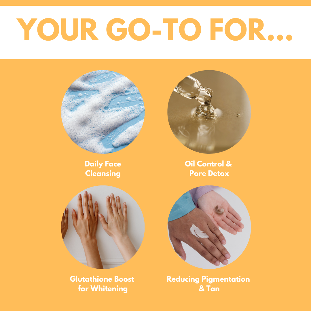 Glutathione Facewash Engineered for Whitening Skin | GlutoX