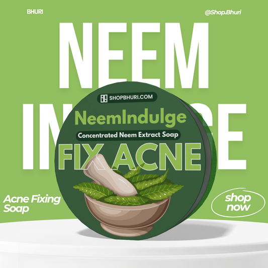 Dermatologist-Approved Acne Fixing Soap | NeemIndulge