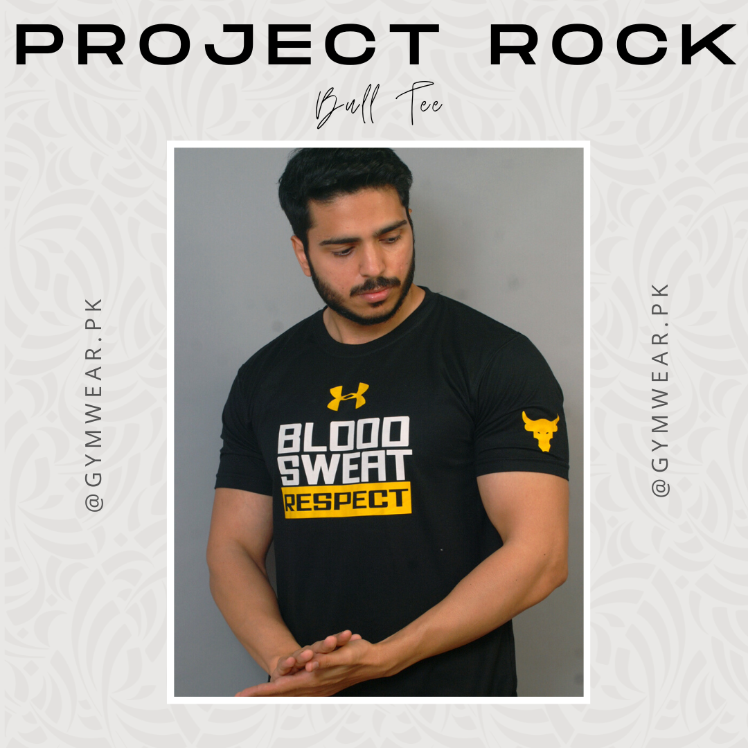 UA: Project Rock | Blood Sweat Respect OverSize T-Shirt