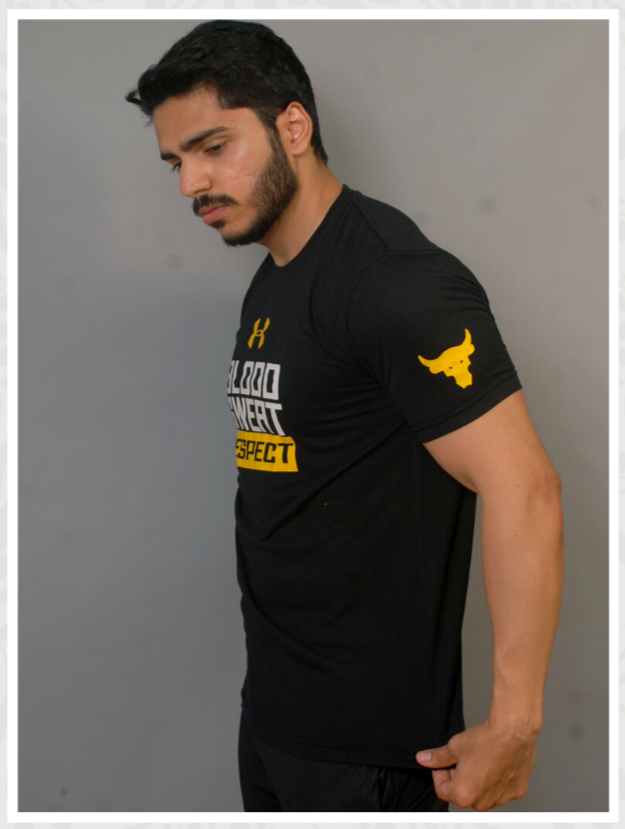 UA: Project Rock | Blood Sweat Respect OverSized T-Shirt