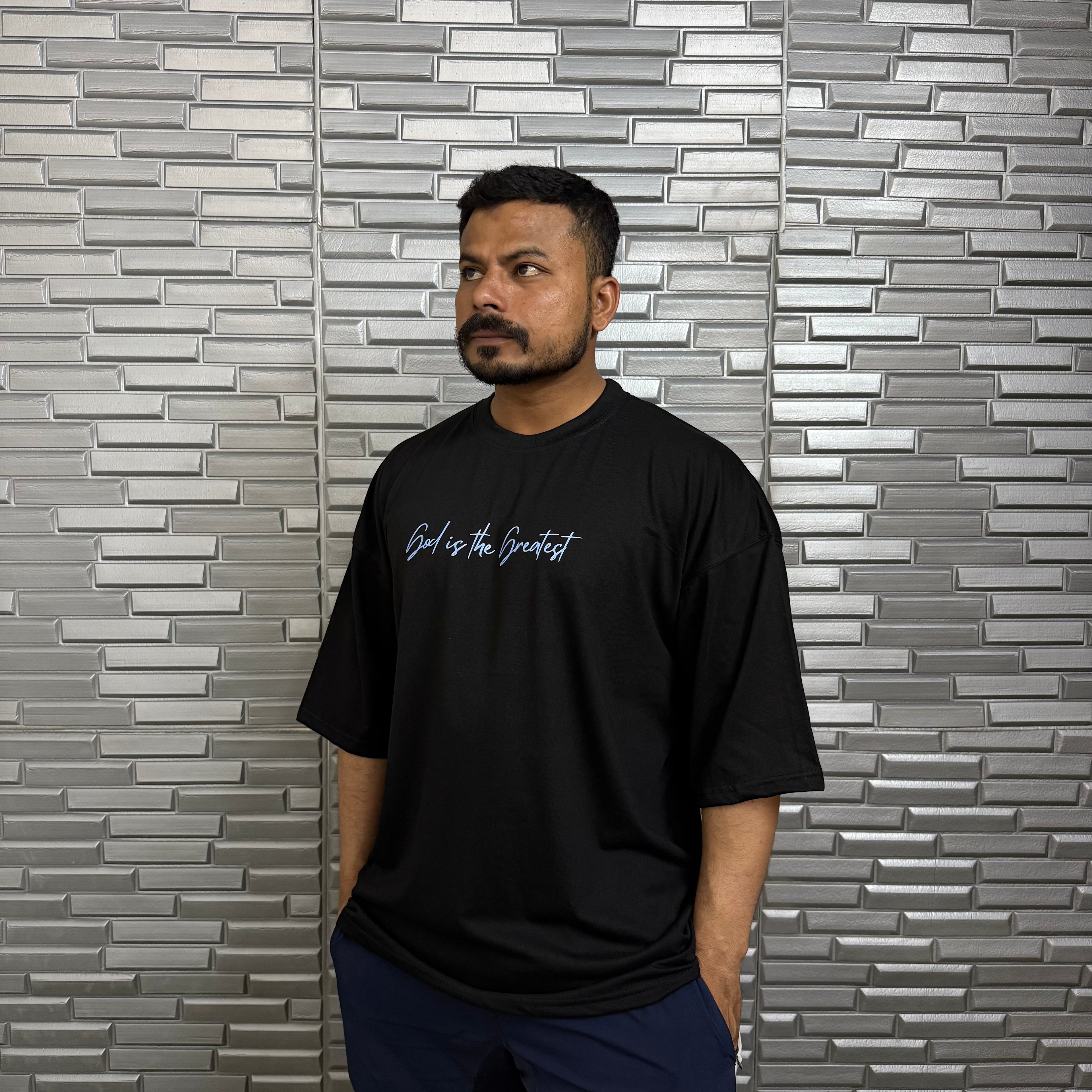 God Is The Greatest OverSized T-Shirt | BHURI