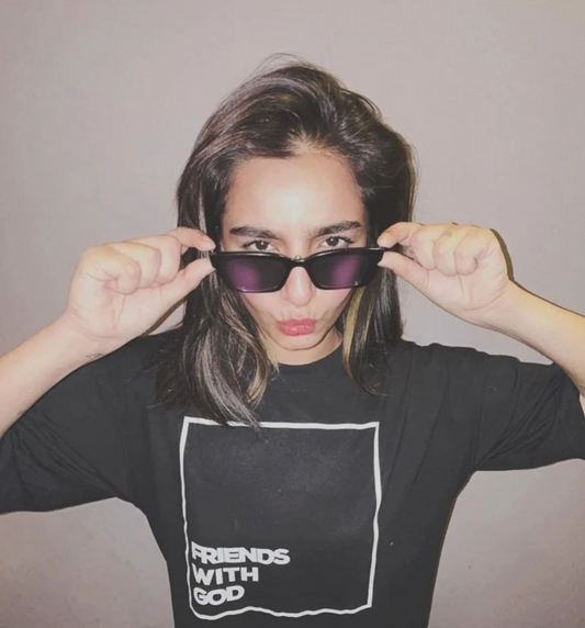 Friends With God | OverSized T-Shirt | BHURI