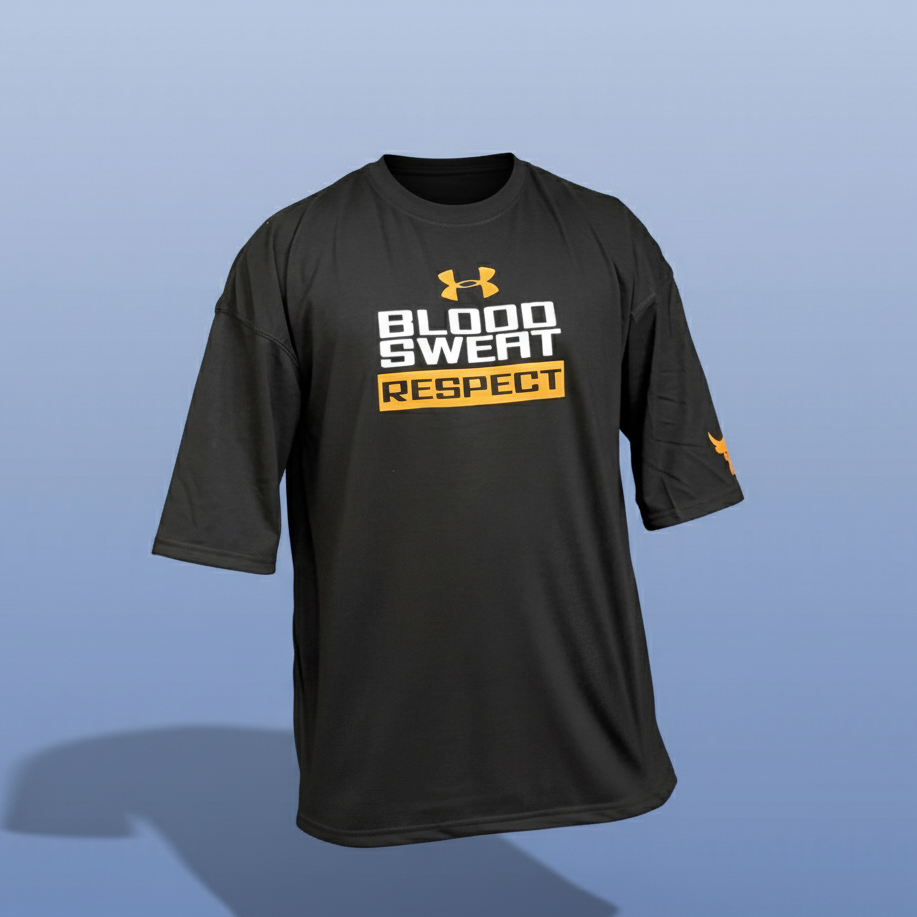 UA: Project Rock | Blood Sweat Respect OverSized T-Shirt