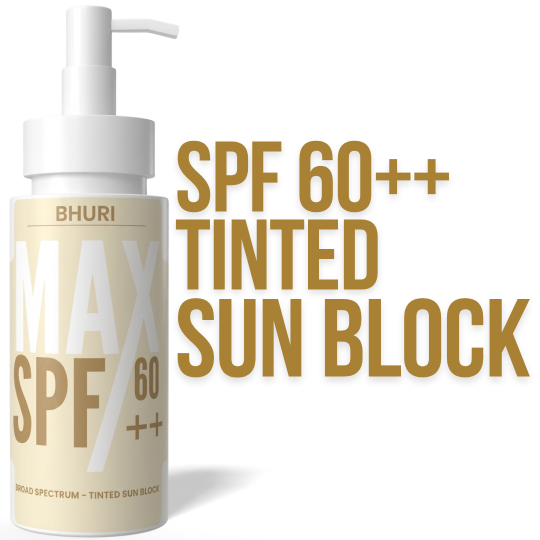 MAX-SPF | Broad Spectrum, Tinted Protection Sun-Block SPF 60++