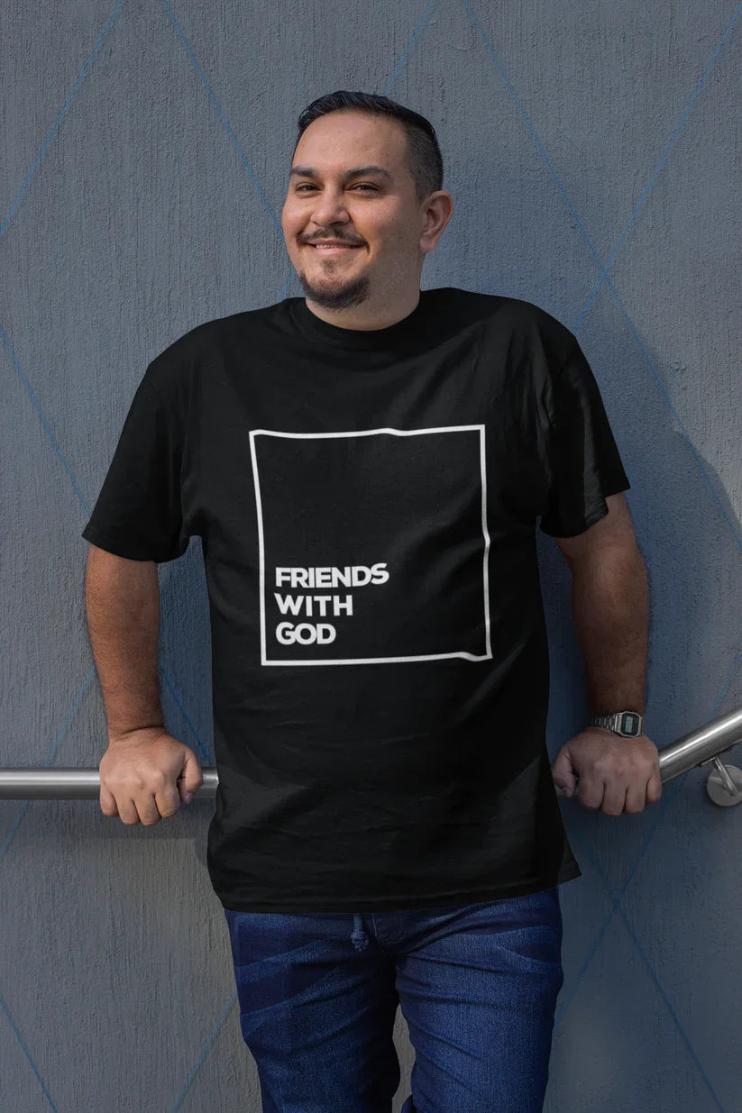 Friends With God | OverSized T-Shirt | BHURI